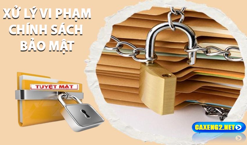 Các hình thức vi phạm chính sách bảo mật